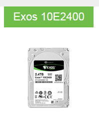Exos 10E2400 前身为 Enterprise Performance 10K HDD v9
完美适用于
 关键任务型服务器和存储阵列 

容量
2400GB、1200GB、1800GB、900GB、600GB、300GB 

接口
SAS

最高持续数据传输率
高达 270MB/秒